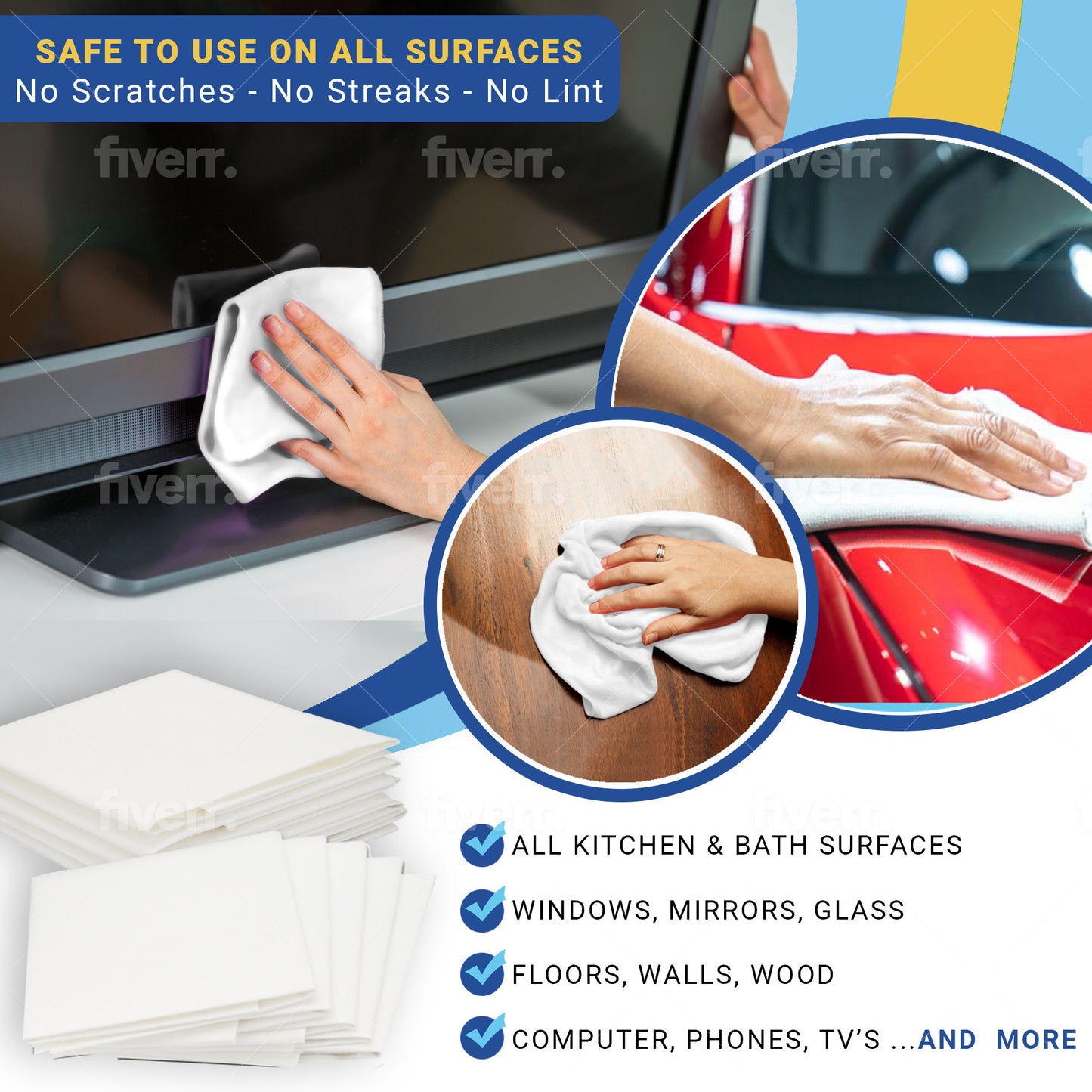 EZ Shine Cleaning Cloths